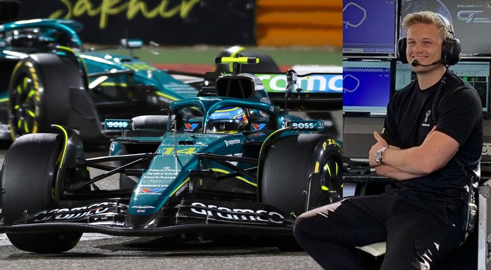 Erlend Hofstad har etablert seg i Formel 1.