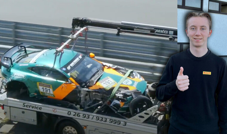 Niklas vil tilbake igjen så fort som mulig etter sin verste krasj