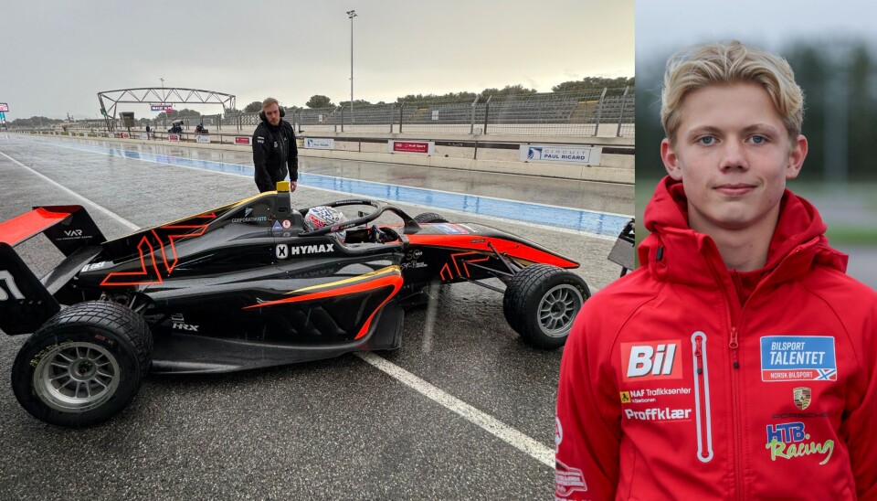 Marcus Ahlmann Sæter ruller snart i gang med sin første Formel 4-sesong.