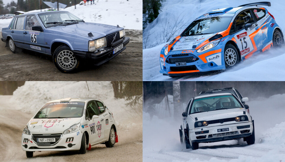 Dette er fire av 18 rallybiler som har gjennomgått eierskifte eller endring i registreringsstatus i løpet av april måned. Sjekk hele oversikten i saken.