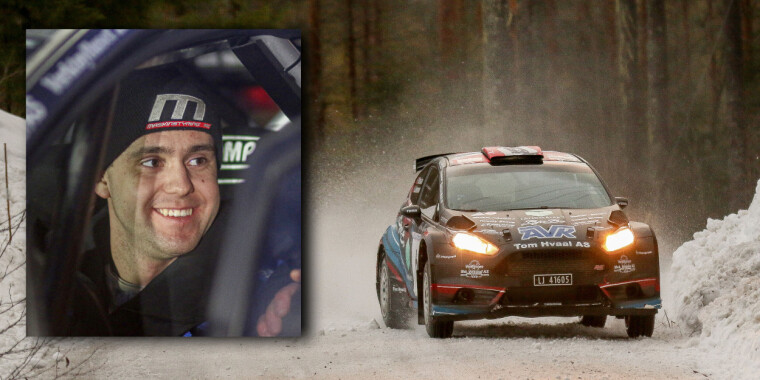 Skrekkblandet fryd i sitt første R5-løp på grus