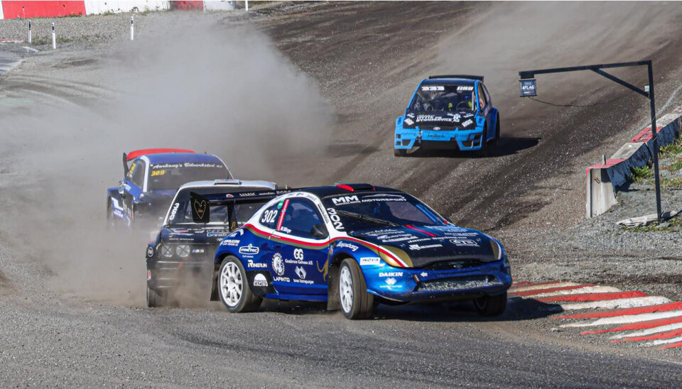 Mathias Minge har vært helt suveren i Supernasjonal klasse 3 hele helgen, fram til midtveis i A-finalen. Og den førerfeilen var skjebnesvanger.
