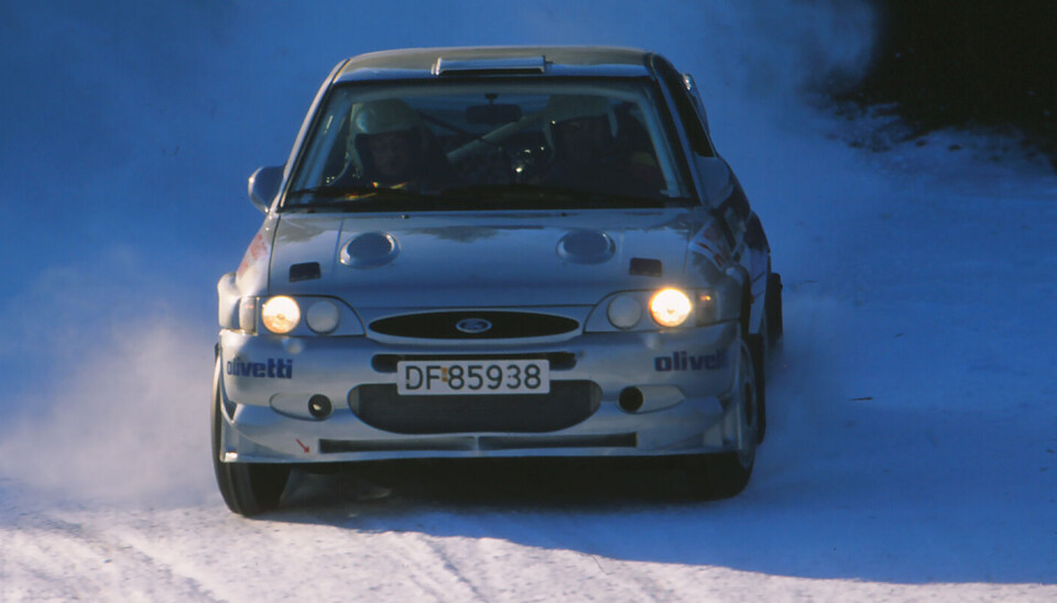 Dette er bilen som gjorde Petter Solberg godt forberedt til å imponerede M-Sport, ved at Valter Jensen lot den norske unggutten i 1998 få teste hans nymoderne Ford Escort WRC. Noen måneder senere var Petter Solbergs første internasjonale kontrakt i boks.