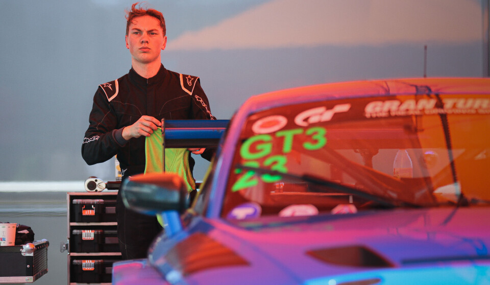 Eirik Wenaas-Schei fra Racing-NM på Vålerbanen i fjor, der han de siste sesongene har deltatt i en tidligere Møller Bil Motorsport-kjørt Audi TT RS.