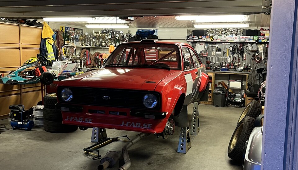 Petter Sæves Waskaas med ny bil - igjen.