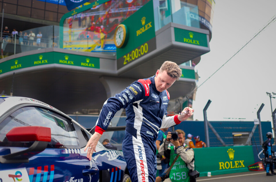 Le Mans-drømmen gikk ikke i oppfyllelse denne gangen. Nå er det Nürburgring som gjelder for Dennis Olsen.