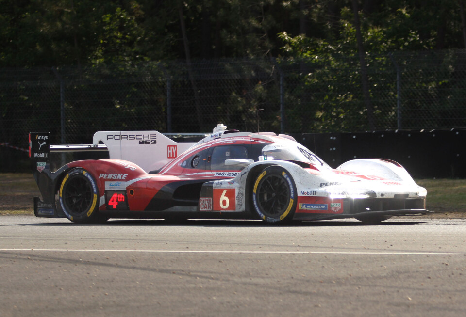 Porsches 963 nummer 6, som ble nummer to i årets 24-timersløp på Le Mans.