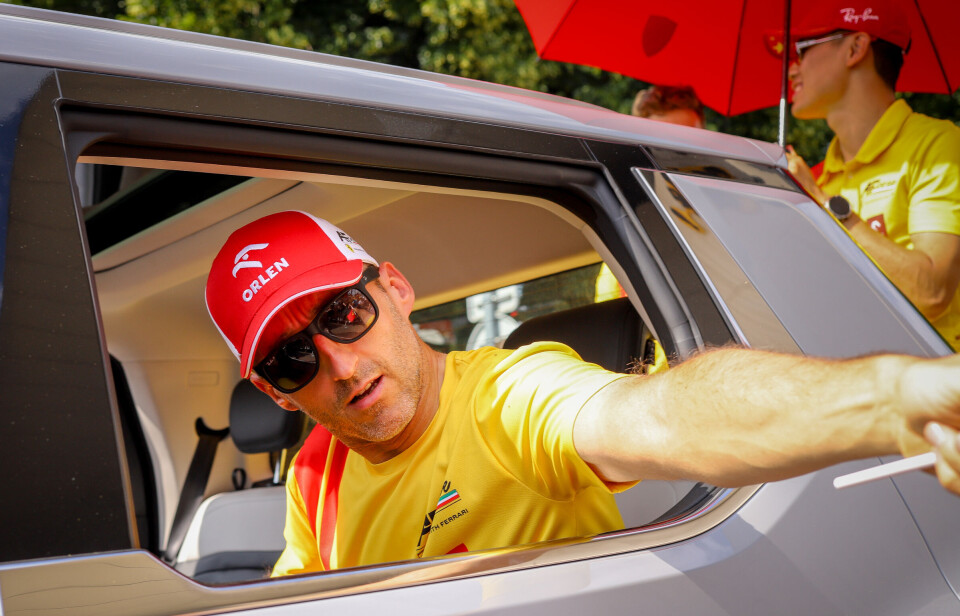 Robert Kubica under paraden i forkant av årets løp.