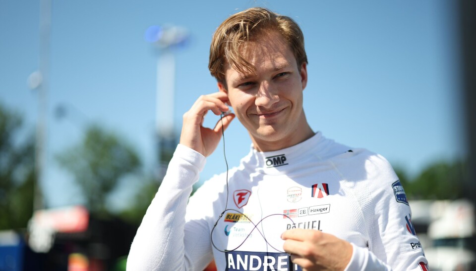 Noe så sjeldent som en andreplass ble fasit for Dennis Hauger sist helg.