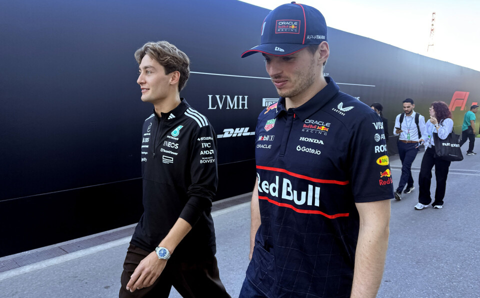 George Russell og Max Verstappen har havnet i konflikt flere ganger det siste året. Skal vi tro de siste rapportene fortsetter de for henholdsvis Mercedes og Red Bull i 2026.