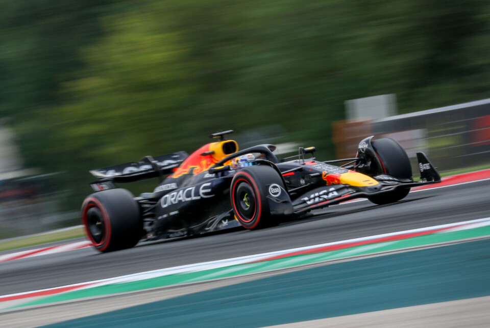 Max Verstappen ble kun nummer åtte i det siste Formel 1-løpet før sommerpausen.