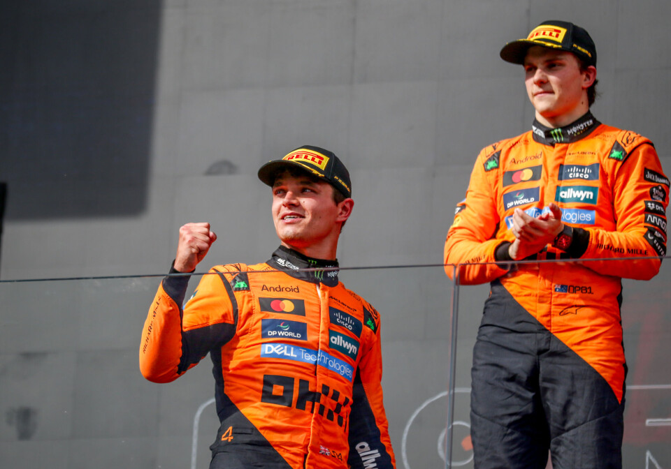 Lando Norris og Oscar Piastri kjemper en tøff kamp om VM-tittelen.