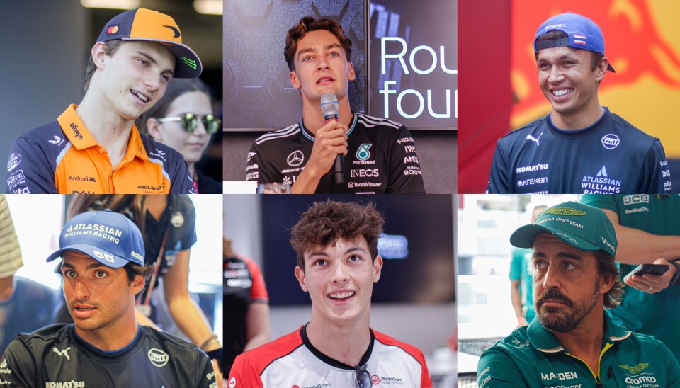 Oscar Piastri, George Russell, Alexander Albon, Carlos Sainz, Oliver Bearman og Fernando Alonso er blant førerne som uttaler seg om Formel 1s regnproblem.