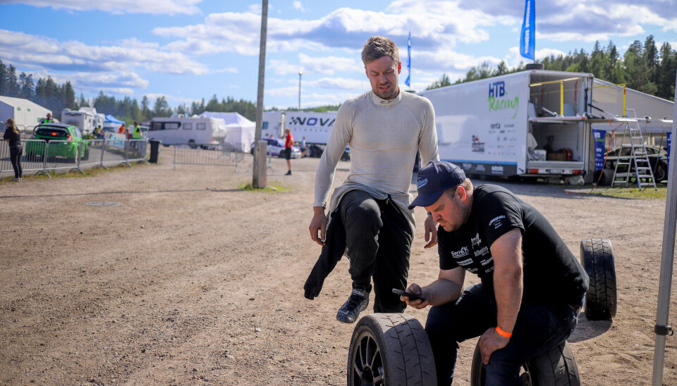Andreas Myhre, her fra NM-runden på Finnskogbanen tidligere i år.