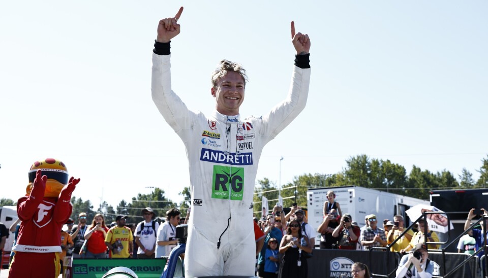 Ingen er bedre i Indy NXT enn norske Dennis Hauger.
