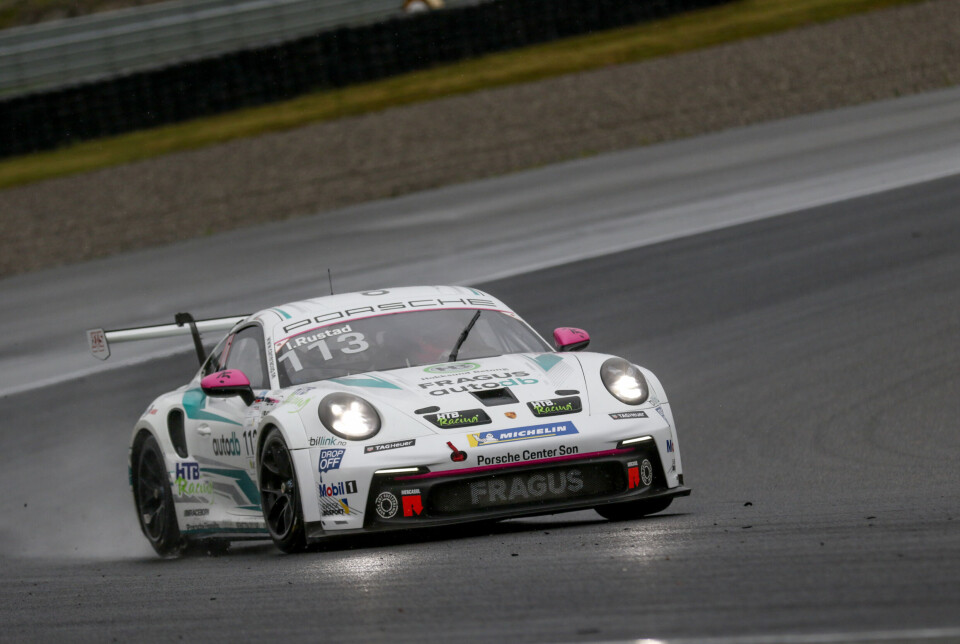 Isabell Rustad fra hjemmeløpet i Carrera Cup Scandinavia på Rudskogen sist helg.