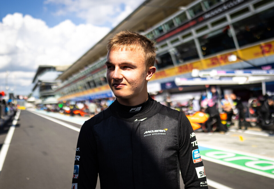 FORMEL 2 NESTE: Martinius Stenshorne skal kjøre Formel 2 i Baku.