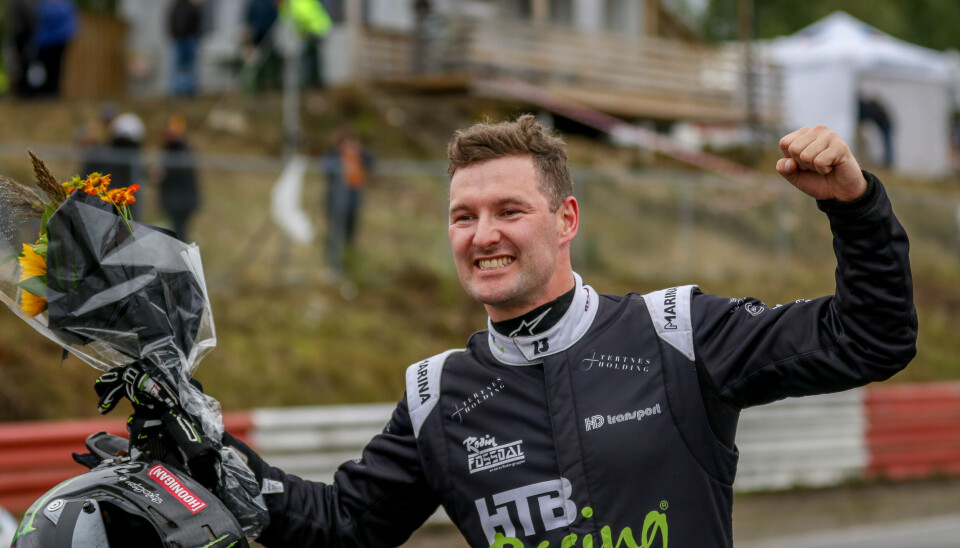 Andreas Bakkerud kunne juble for NM-bronse, og erkjenner at han hadde litt å hente på spesielt Thomas Bryntesson og Emil Sivesind denne sesongen.