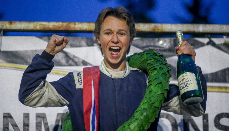 Even Hoff Knai er norgemester for andre året på rad. Han vil fortsette i crosskarten, men ikke på lang sikt. Han har andre ideer i håp om en dag å leve av bilsporten.