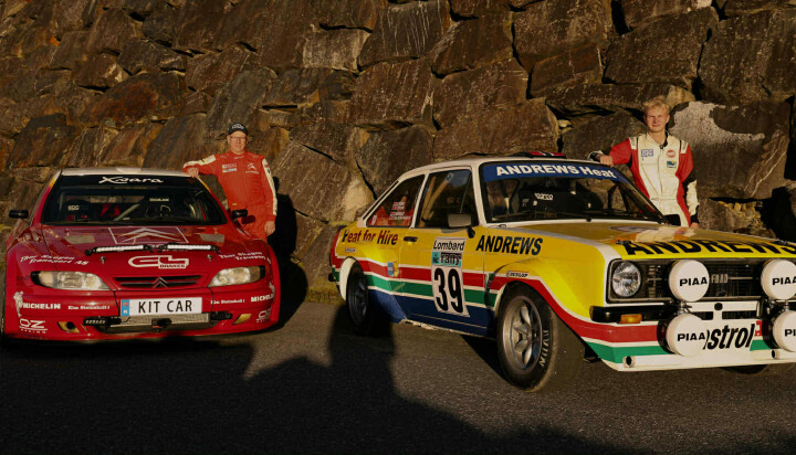 Lars Morten Berntsen og Marius Solberg Hansen blir Norges alibi i årets Rally Legend.