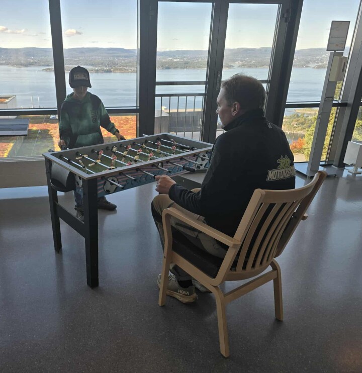 Støtten fra familien, og spesielt sine egne barn, det kunne ikke Richard Haget vært foruten etter ulykken i Grimstad.